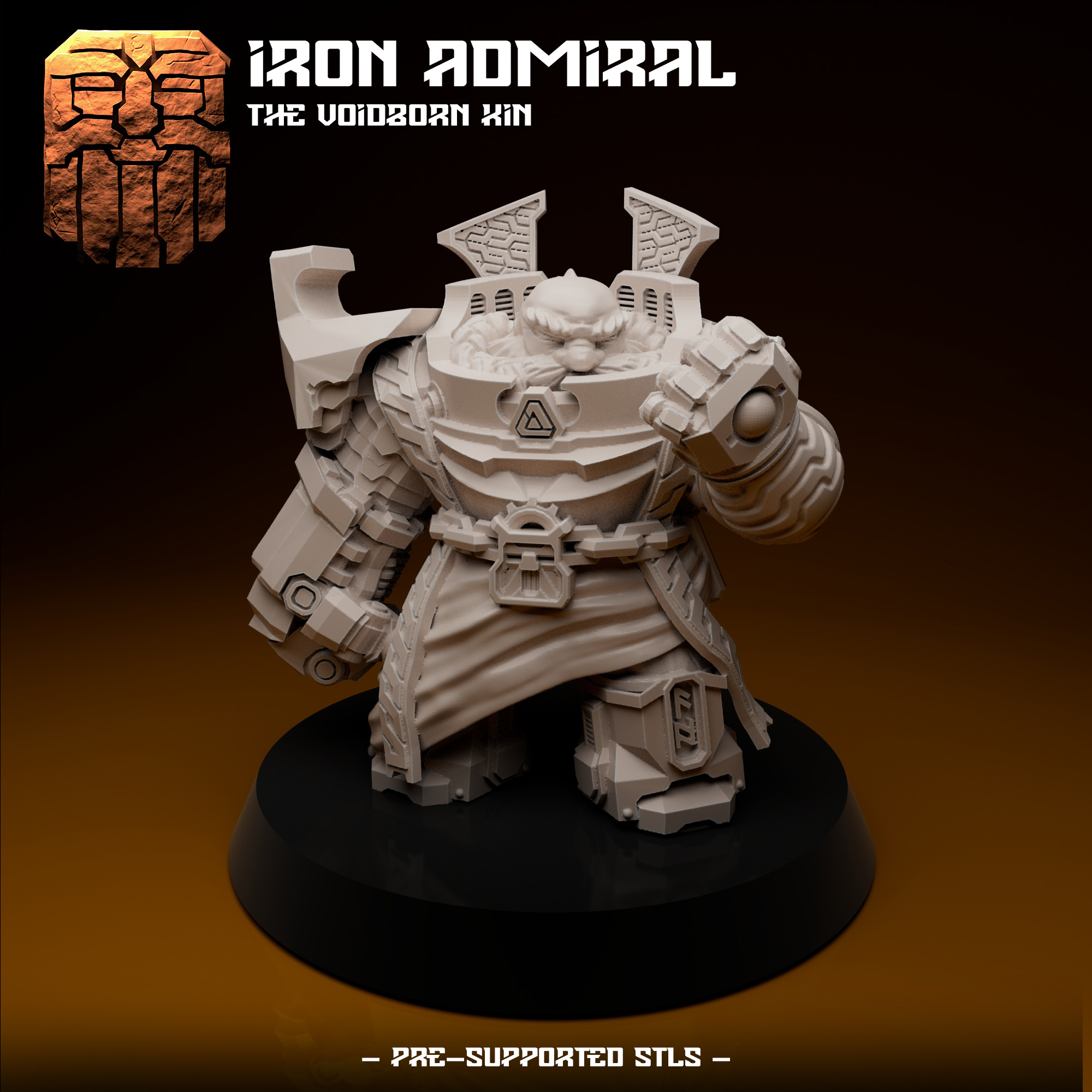 Iron Admiral - Presupported